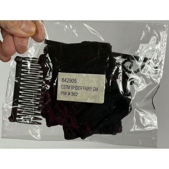 Spider Fairy Costume For Girls Medium (8-10) Spirit Halloween with accessories - Picture 9 of 9